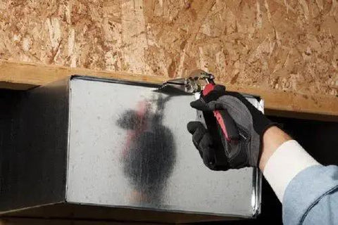 Using Offset 3 Inch Hand Seamer For Sheet Metal With One Hand Operation And Easy Open Latch Ergonomic Offset Handle For Comfortable Grip In Tough Leverage Situations High Precision Crimp And Durable Build Redline S3R From Malco on duct.