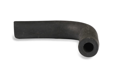 B&M 20234 adjustable vacuum modulator, black rubber elbow with hollow bore for automotive vacuum line.