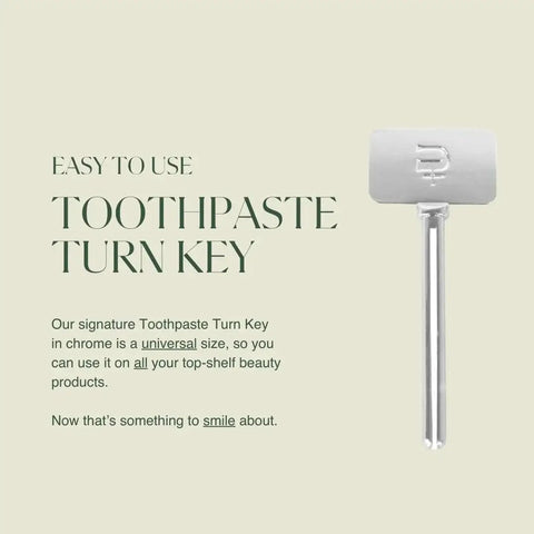 Turn Key Metal Tube Squeezer For Toothpaste And More No Waste Save Every Drop Easy To Use Roller Tool For Creams Paint Makeup And Beyond