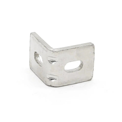 12 Pack 1010 Aluminum Extrusion Connector Brackets With Screws For 1x1 Inch Profiles Carbon Steel Corner Brackets Nickel Plated