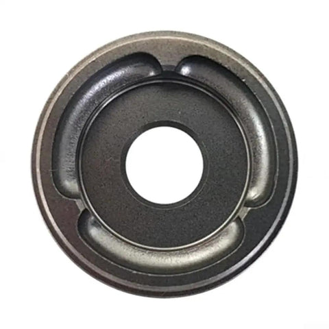 Close-up of CYRENT clutch cam 223170-0, metal disc with center bore for BFS451/DFS451 drywall cordless screwdriver