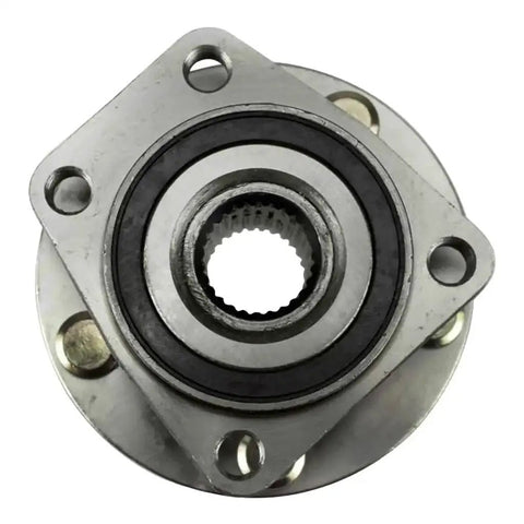 Pontiac G5 Front Wheel Hub Assembly Driver Or Passenger Side 4 Stud Ball Bearing 33 Spline 4 By 3.94 In Bolt Pattern Replacement