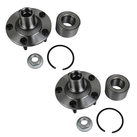 Front Wheel Hub Bearing Assembly Pair For Ford Escape 2001-2012, Mazda Tribute 2001-2011, Mercury Mariner 2005-2011