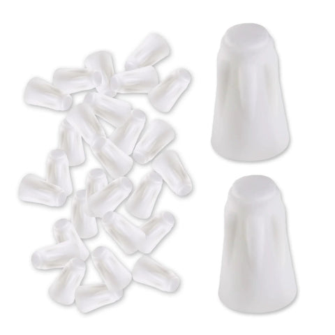 Ceramic wire nuts and end caps, 36-piece white porcelain heat-resistant electrical connectors