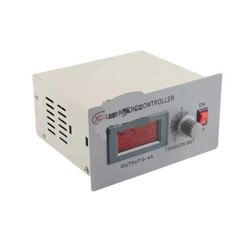 XC I Manual Tension Regulator For Industrial Magnetic Powder Brake Machinery DC 24V 0 to 4A Controller, front view