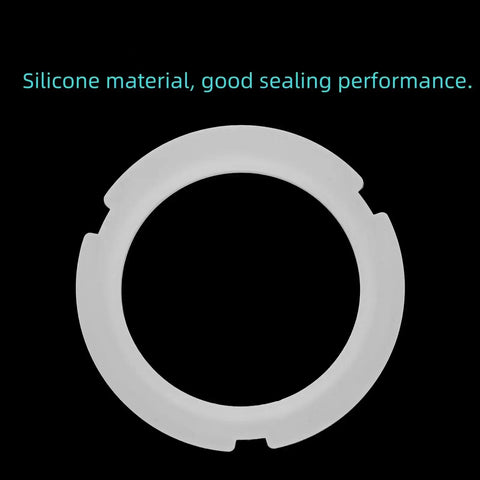 Clear Silicone Sealing Gasket For Coffee Machines 76X57X7MM OE 6V0945246 CL-00788 product image showing gasket shape and material.
