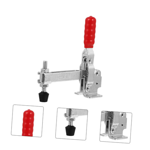 Two Pack Welding Toggle Clamps Fixed Clamp For Woodworking Jigs And Holding Fixtures portable durable iron heavy duty use