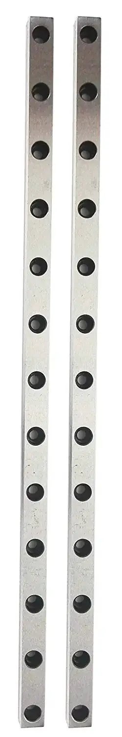 Two 600mm MGN15 linear guide rails from 600mm MGN15 Linear Guide Rail Set With Preloaded MGN15H Blocks For DIY 3D Printer And CNC Machines