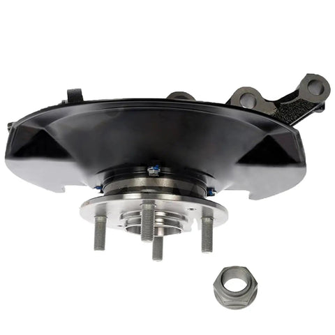 Drop-In Front Left Steering Knuckle And Wheel Bearing Hub Assembly For Honda Civic 2003 2004 2005 1.7L Driver Side Replacement