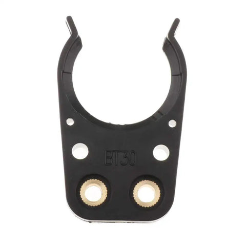 4 Holder Clamp Claw BT30 Dope Engraving Machine Tool Changer For CNC Router Replacement Part front view black component