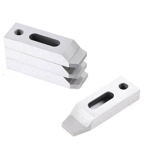 Set Of 4 Magnetic Jig Clamps For Wire EDM Fixture Boards In Stainless Steel With M8 By 1.25 Screws, adjustable leveling