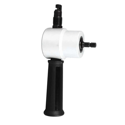 Dual Head Sheet Metal Cutter Nibbler Drill Attachment For Electric And Pneumatic Drills 360 Degree Rotating Cutter