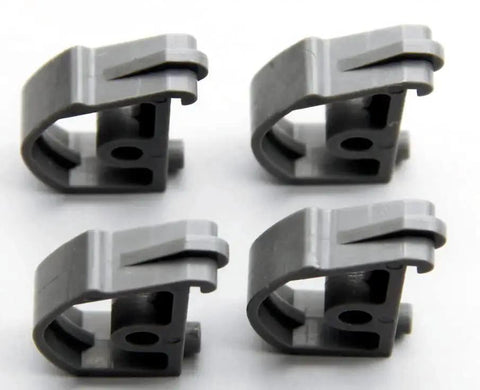 Four Pack Workbench Leg Catch Set For Workmate Replacement Hardware MM003 heavy duty steel catches on white background