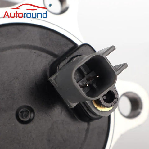 Close-up of Rear Wheel Hub Assembly 512465 for Ford Focus 2012-2018 with ABS, showing connector port and mounting flange.