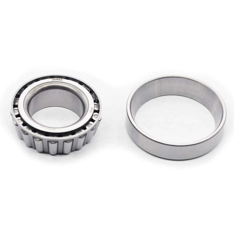 25580/25520 Tapered Roller Bearing Cup and Cone Set, OE quality, shown with separate bearing cup and cone