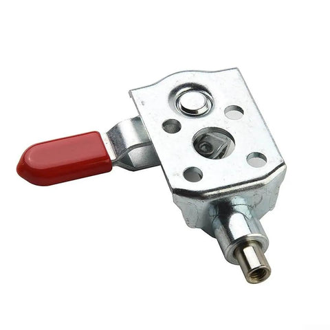 Front view of Push Pull Quick Release Clamp for Testing Jigs and Fixtures, Heavy Duty Stainless Steel Clamp With 40kg Capacity.