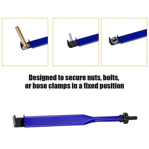 Car Extension Clamp Tool Universal Fit Versatile Vehicle Clamping Device For Small Spaces extended steel wrench vise grip for nuts and bolts