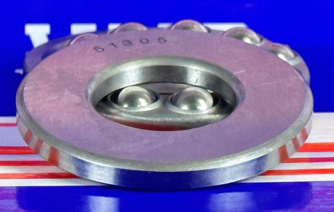 51305 Single Thrust Ball Bearing 25x52x18 - VXB Ball Bearings