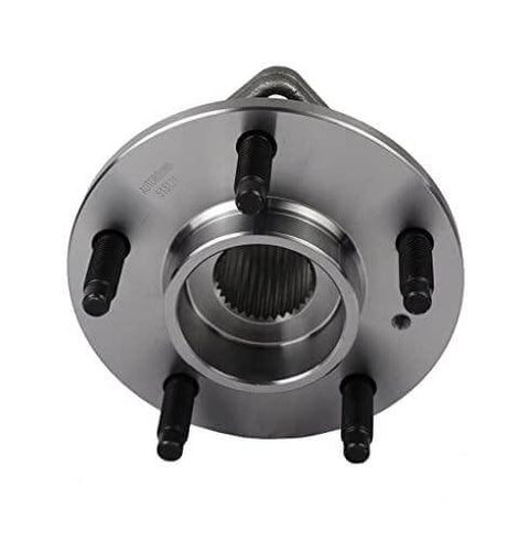 513121 Pair Front Wheel Hub & Bearing Assembly for Impala, Regal, DeVille, Grand Prix, Lacrosse, Lesabre, Century, Rendezvous, DTS, Intrigue 5 Lug w/ABS, Set of 2