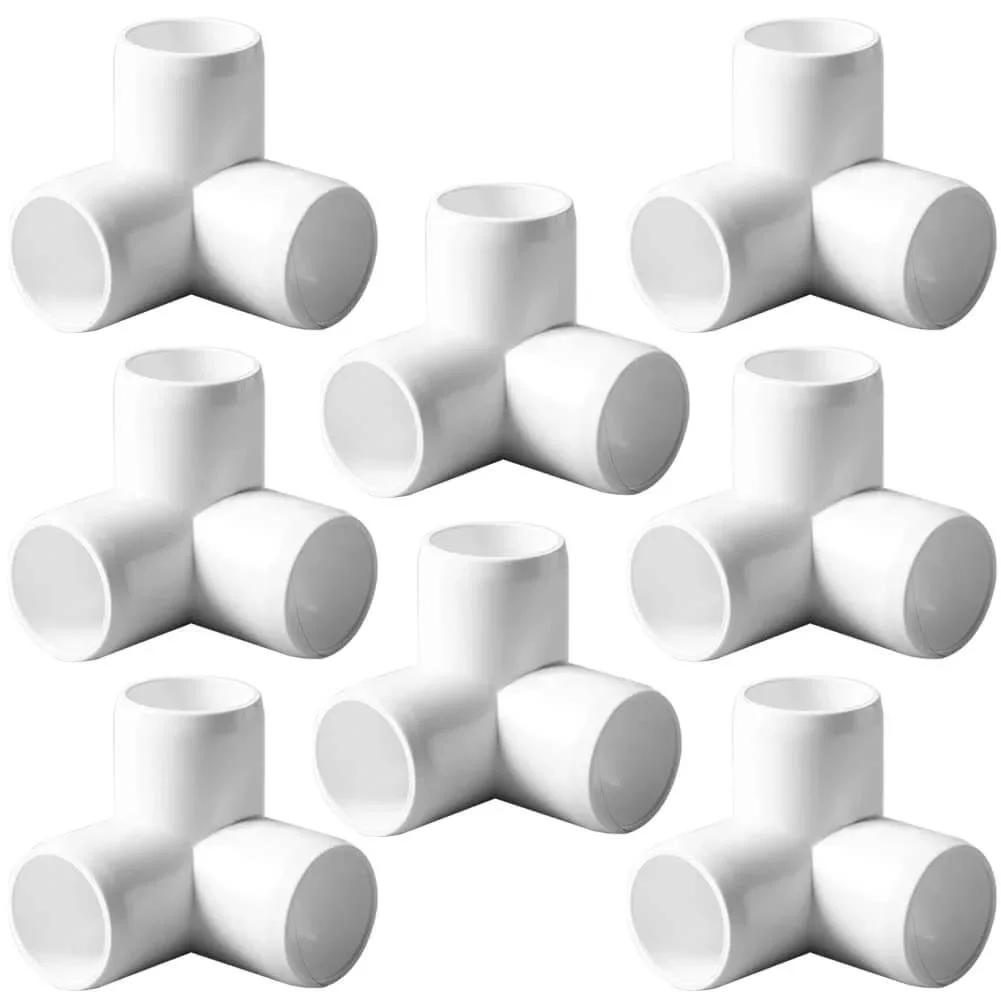 1/2 inch PVC tee fitting - 3 Way Elbow Connector 🍁 &nd...