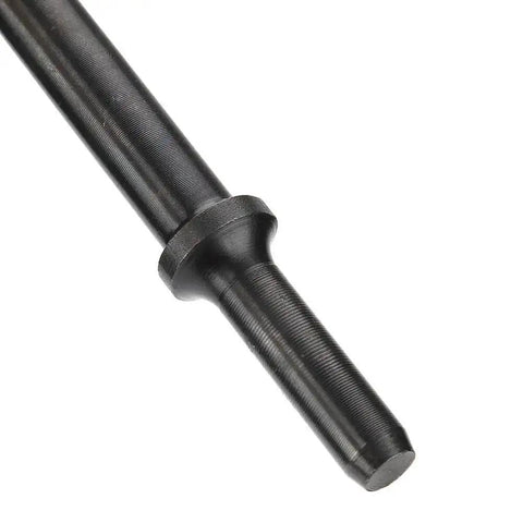 Close-up of Extended Reach Pneumatic Air Hammer Bit Kit for auto body, sheet metal, and tire service with 7-inch chisel for heavy duty work.