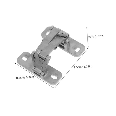 Invisible Heavy Duty Door Hinges For Indoor And Outdoor Use, Concealed Stainless Steel Hinges With Seamless, Low Profile Design