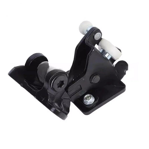 Close-up of Premium Precise Engineered Truck Door Hinge Roller With High Load Capacity Metal Construction for sliding door.