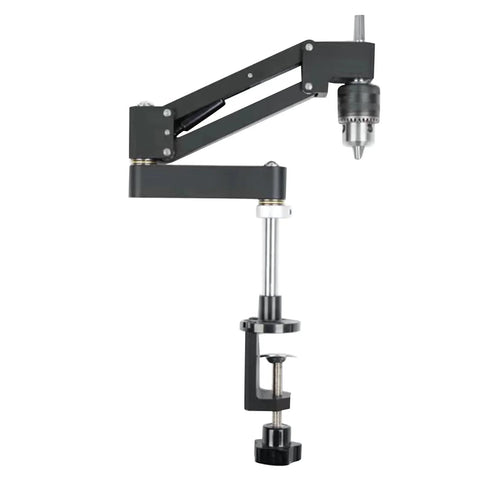 Tapping Cantilever Bracket With CNC Aluminum Alloy Robotic Arm 130mm Stroke Adjustable Support Rod And Detachable Clamp
