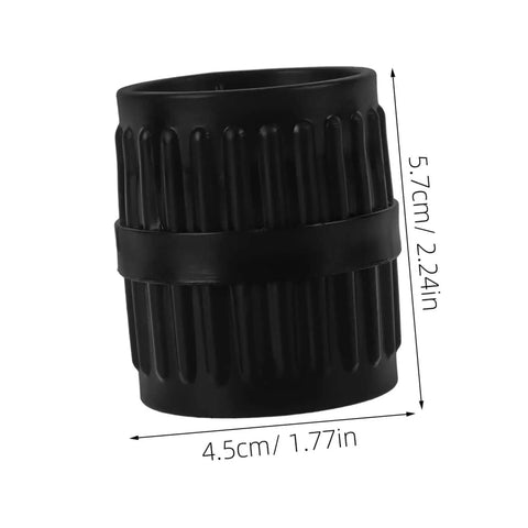 2 Pack Inner Outer Reamer Tubing Deburring Tools for Chamfering, compact design, black plastic, ideal for plumbing use