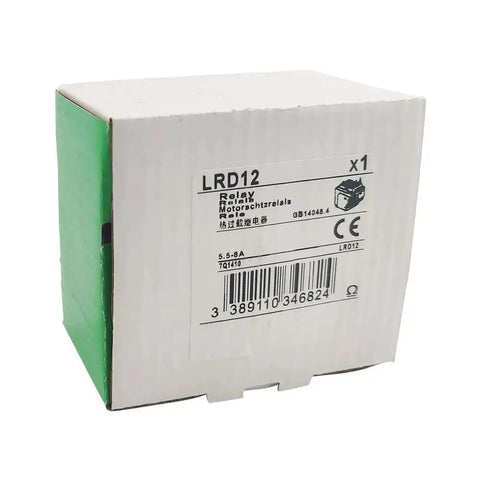 Box of LRD12 Thermal Overload Relay 5.5 To 8 A For LC1D Contactors 09 12 18 25 32 38 Drop In Fit Class 10A IEC 60947 4 1 AC DC Ready