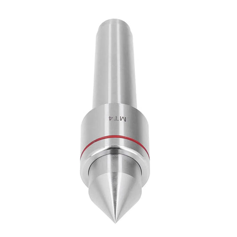Heavy Duty Live Center For Lathe MT4 Morse Taper Revolving With Triple Ball Bearing Extended Spindle High Carbon Steel CNC Tip