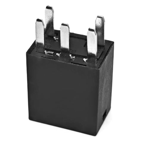 Beefy 30A 12VDC 5 Pin Automotive Relay Pack Of 4 For Chrysler Dodge Jeep Cars Trucks And SUVs, close-up view