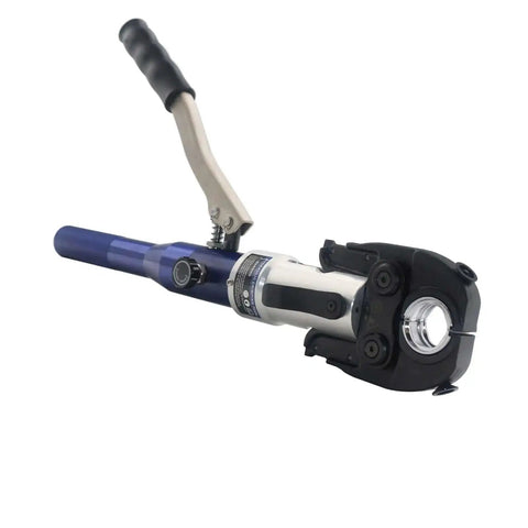 Hydraulic Copper Pipe Press Tool With U TH M V Dies For Fittings And PEX Clamping Pro Grade DIY Starter Kit, close-up view
