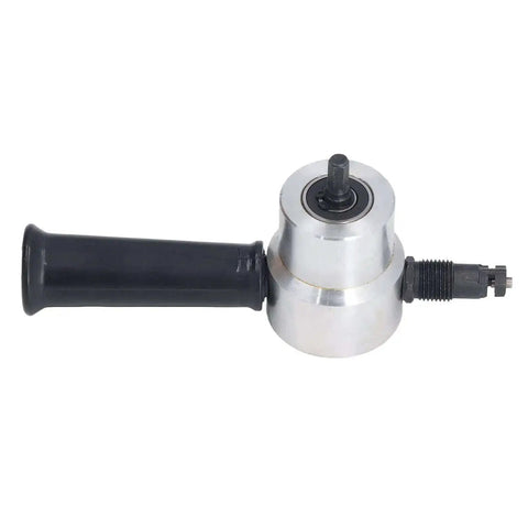 Double Head Sheet Metal Nibbler Cutter Multi Tool for Straight Lines Curves and Arcs High Hardness Drill Attachment