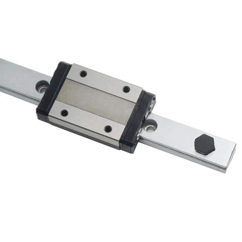 400mm MGN12 Linear Rail Guide With MGN12H Stainless Steel Black Carriage Block for Ender 3 3D printers and CNC machines.