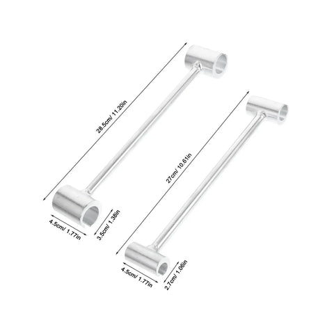 Adjustable Door Hinge Repair Tool Set Two Piece for Pro Grade Precision Hinge Adjustment and Gap Alignment Perfect Door Fit