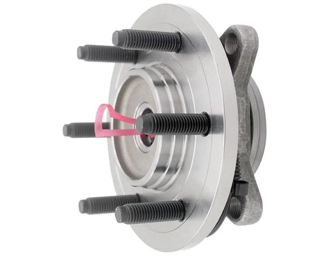 Front Wheel Bearing Hub Assembly For 2004 2005 Ford F150 Four Wheel Drive 6 Lug ABS Cable Compatible With Heritage Hub