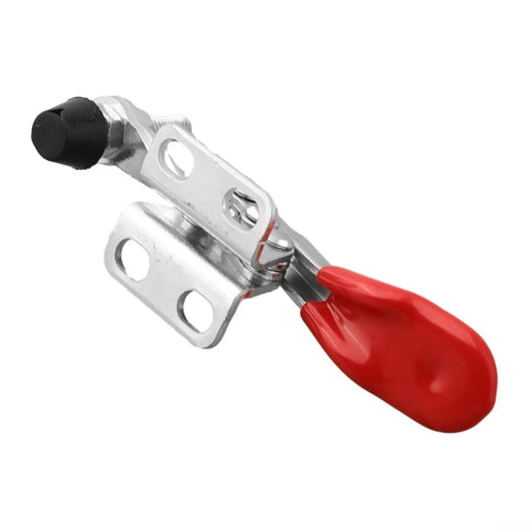 Heavy Duty Quick Release Clamp For Woodworking And CNC Fixtures, 27kg Holding Capacity, metal vertical tool with red handle