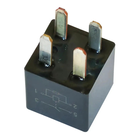 2 Pack Ultra Micro ISO Automotive Relay 12V DC 20A 4 Pins High Current General Purpose Relay For Your Car Build Projects Including Cooling Fans And Electrical Systems