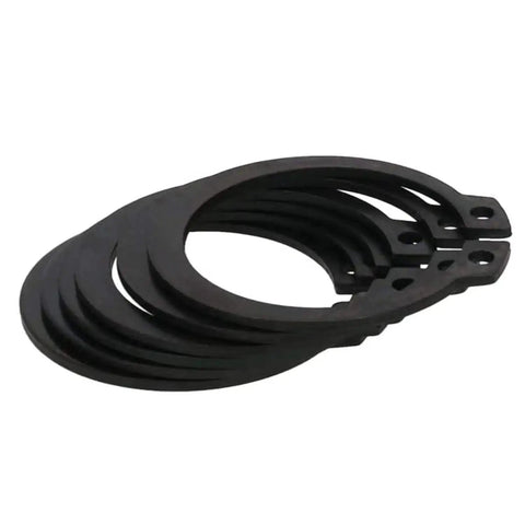 10 Pack External Retaining Rings C Clip Set 30 To 48Mm 65Mn Alloy Steel Circlips for appliances, machinery, and wet environments.