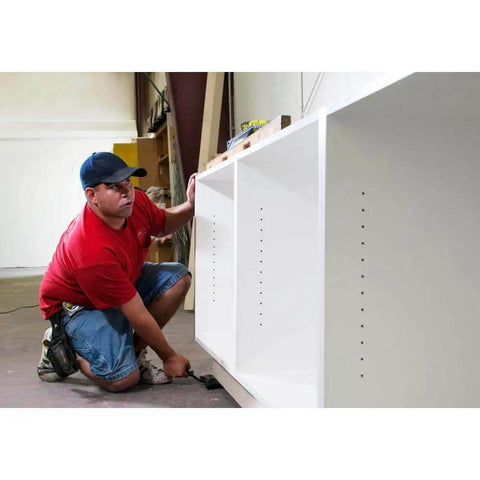 Installer using Inflatable Air Shim Pry Bar And Leveling Tool For Window Door And Cabinet Installations 300 LB Capacity Pro Grade