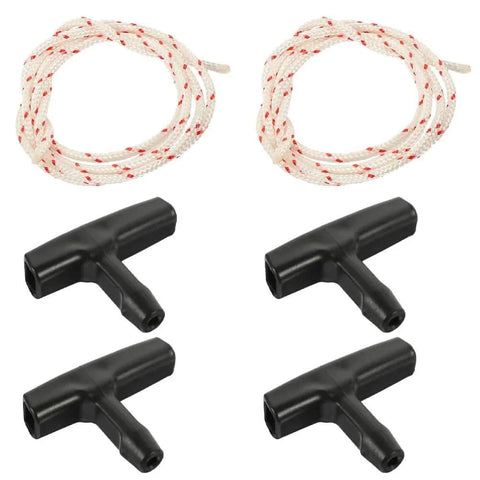 Garage Door Emergency Pull Rope Kit With Handle For Attic Ladder Access, showing ropes and black handles for quick operation and durability.