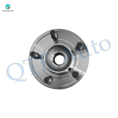 Top view of Rear Wheel Hub Bearing Assembly Set For 2005 2009 Chrysler 300 Pair Of 2 With 27 Spline And Performance Brakes