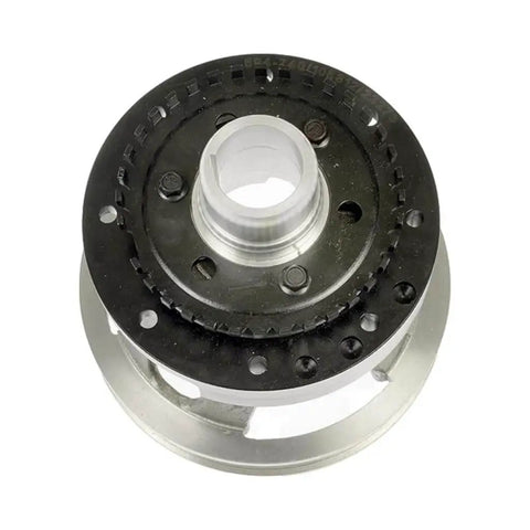 Harmonic Balancer For Ford Mustang 1999 2000 Black Serpentine Drive Belt Keyway 52.3 Inch Depth Drop-In Replacement XR3Z6B321AA