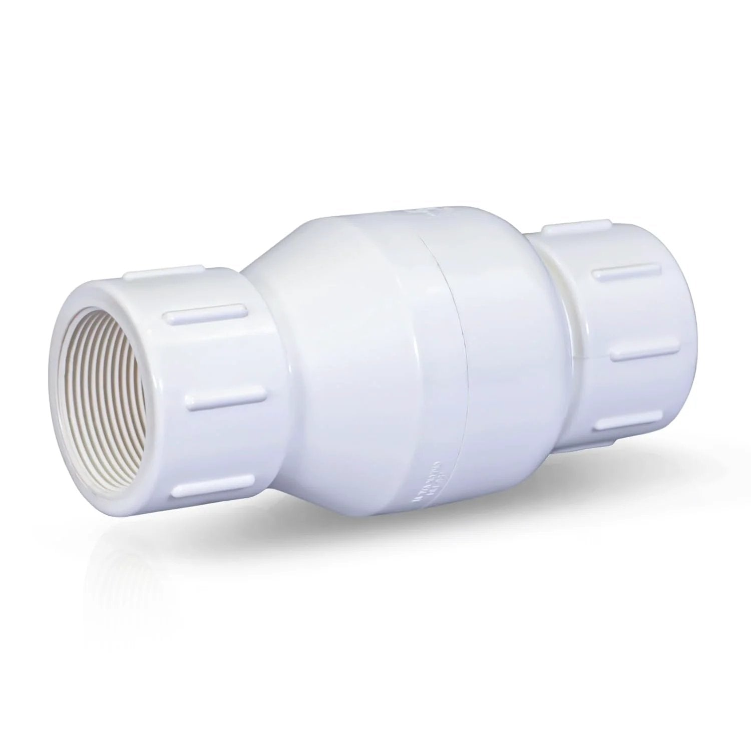 PVC inline check valve backflow prevention - FIP 3/4 i...