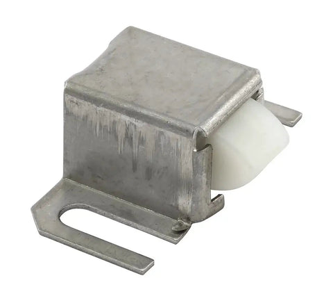 Stainless Steel Shower Door Hinge With Plastic Tip For Hinged Shower Doors, Corrosion Resistant Construction, side view