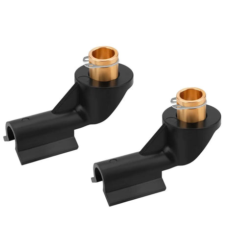 2Pcs Upgraded Brass ATV Gear Shifter Rod Snap Linkage Bushing For Polaris Sportsman with PA66 Nylon Body