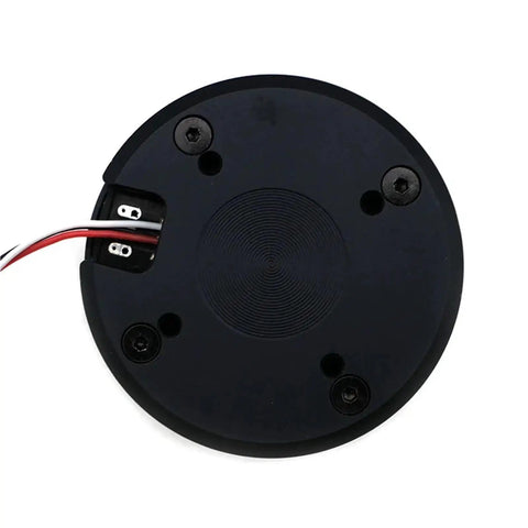 Top view of Tiny Yet Mighty 16V Brushless Servo Motor With Hollow Flat Pan Tilt Head And 12 Bit Encoder for robotics