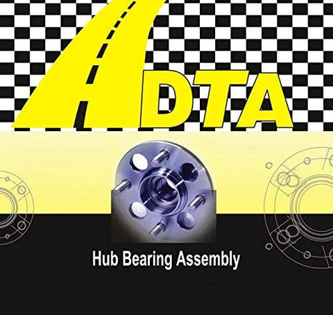 Rear Wheel Hub And Bearing Kit With Seals Retaining Clip And Nut Fits Subaru Legacy AWD 1992 1994 1995 1999 Impreza AWD 1993 1995 1996 2007 Excluding WRX STI Forester 1998 2008 Left Or Right product image showing hub bearing assembly.