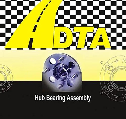 Ready To Roll Front Wheel Hub Bearing Repair Kit With Nut And Clip Left Or Right, hub bearing assembly image.